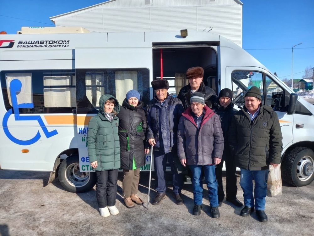 Старшее поколение с. Арсёново посетили Исянгуловскою центральную районную больницу